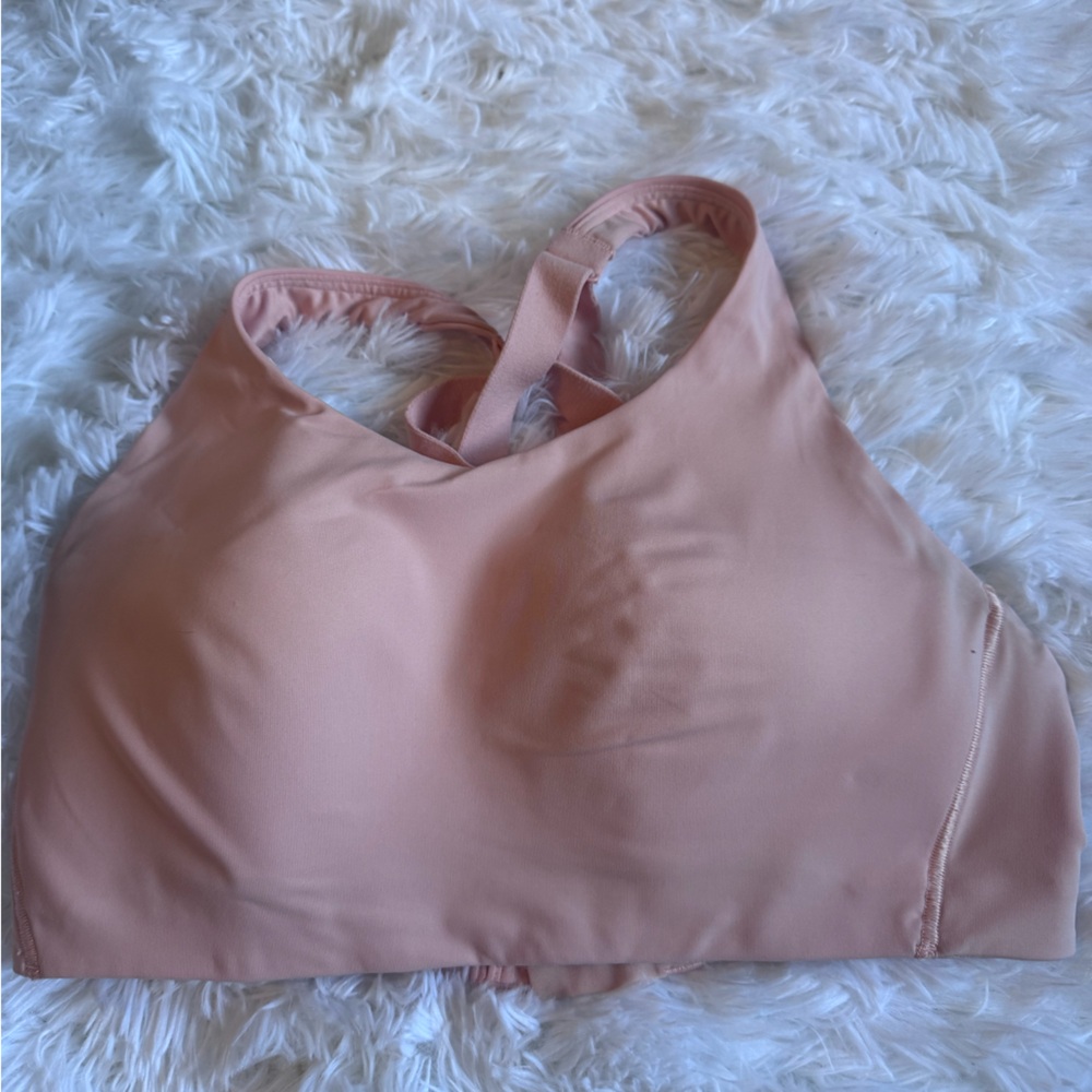 lululemon athletica Blush Peach Racerback Sports Bra